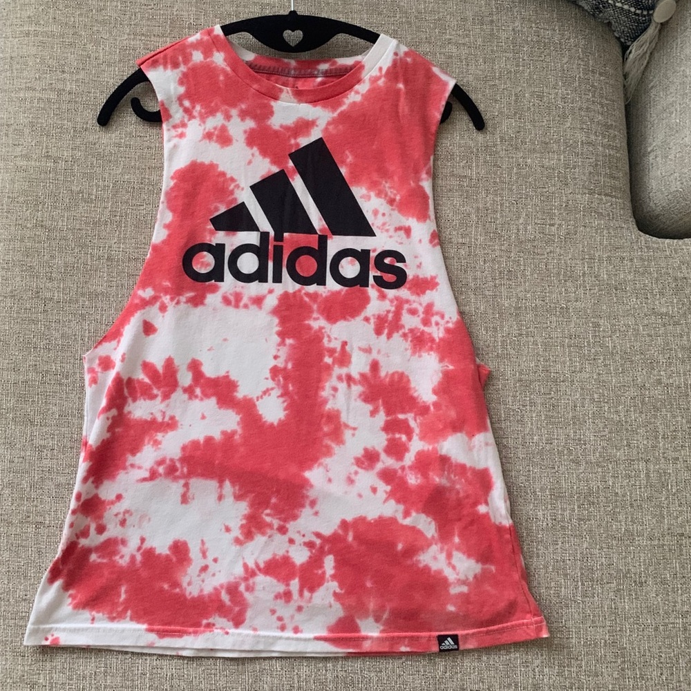 adidas Tie-Dye Muscle Tank Top